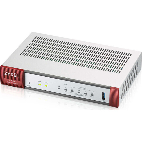 

Межсетевой экран Zyxel ZyWALL VPN50 (VPN50-EU0101F)