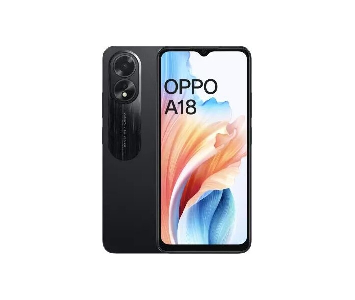 Фото - смартфон и мобильный телефон OPPO A18 4/128 Glowing Black (CPH2591)