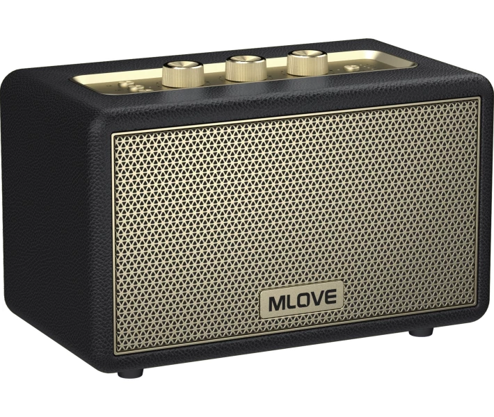 Фото - портативную колонку Портативная акустика Mlove A200 Elegant Retro Black