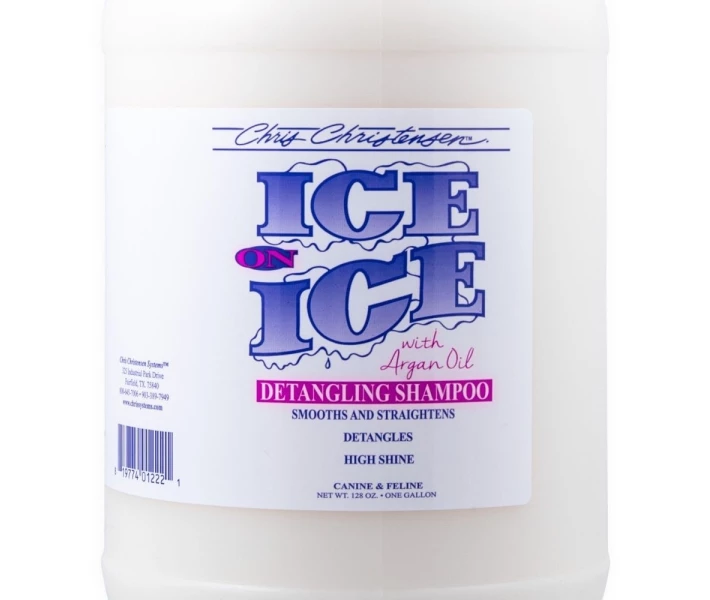 Фото - средство по уходу за животными Шампунь Chris Christensen для собак и кошек Ice on Ice 3,8л арт.844878 (819774012221)