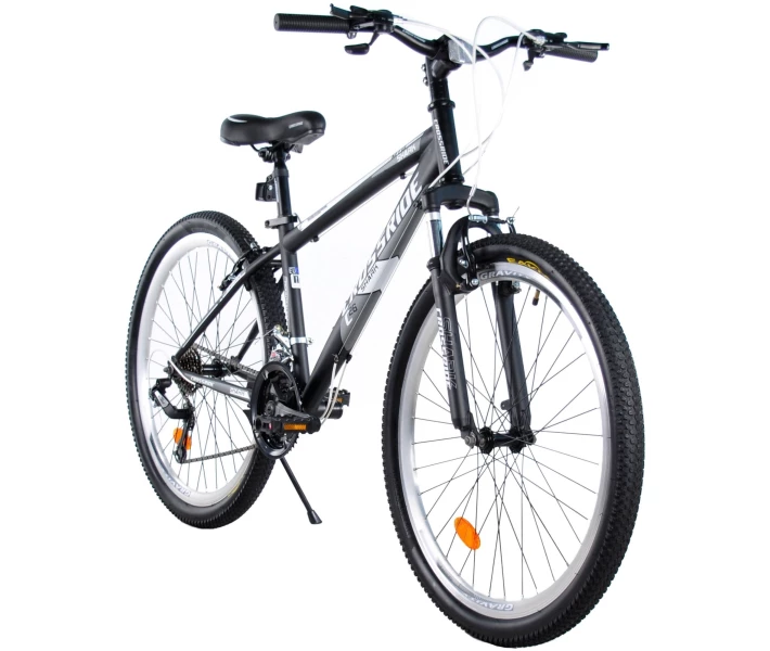 Фото - велосипед и аксессуар Велосипед CROSSRIDE 26 MTB ST SHARK 15 серый (0173-150-С)