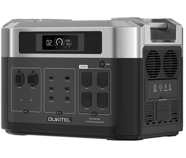 Фото - зарядную станцию Зарядная станция OUKITEL 2000Вт (BP2000E)(1606332)