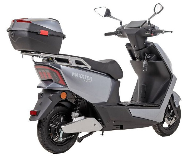 Фото - электроскутеры Электроскутер Maxxter NOVA 1000W Серебряный