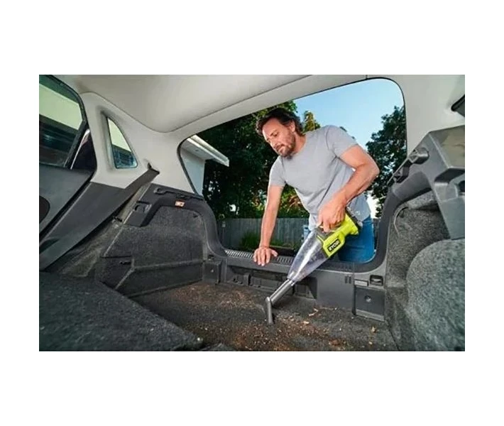 Фото - автопылесос Пылесос аккумуляторный Ryobi ONE+ RHV18-0 18В 34Вт 6.5кПа контейнер 0.6л HEPA11 0.95кг без АКБ и ЗУ (5133005655)