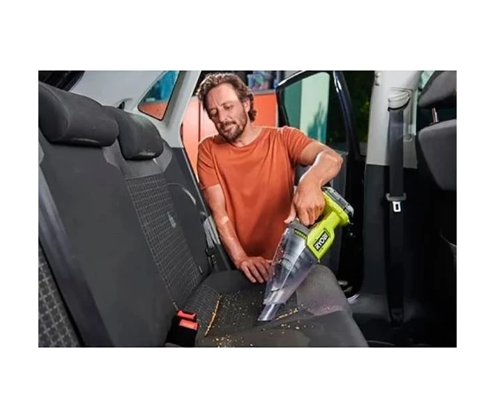 Фото - автопылесос Пылесос аккумуляторный Ryobi ONE+ RHV18-0 18В 34Вт 6.5кПа контейнер 0.6л HEPA11 0.95кг без АКБ и ЗУ (5133005655)