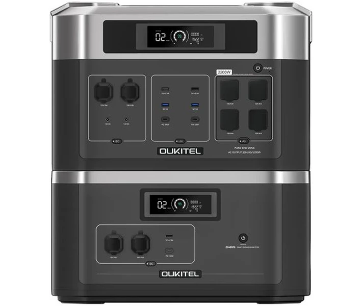 Фото - зарядную станцию Зарядная станция OUKITEL 2000Вт (BP2000E)(1606332)