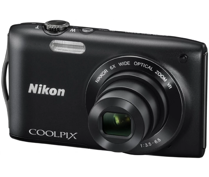 Фото - фотоаппарат Фотоаппарат Nikon Coolpix S3300 black