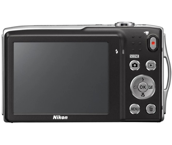 Фото - фотоаппарат Фотоаппарат Nikon Coolpix S3300 silver
