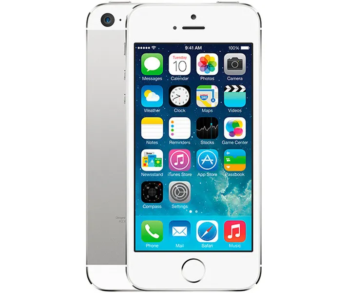 Apple iPhone 5S 64GB silver white — купить в интернет-магазине