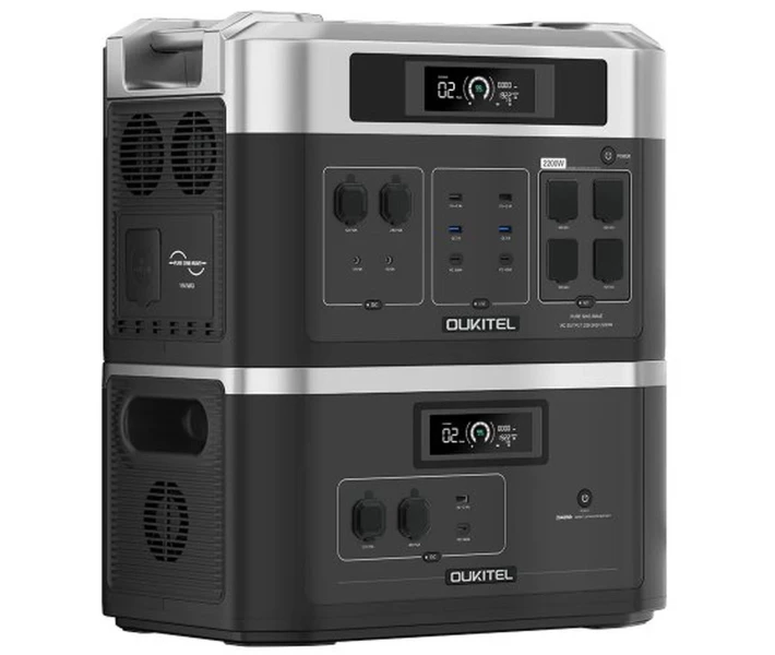 Фото - зарядную станцию Зарядная станция OUKITEL 2000Вт (BP2000E)(1606332)