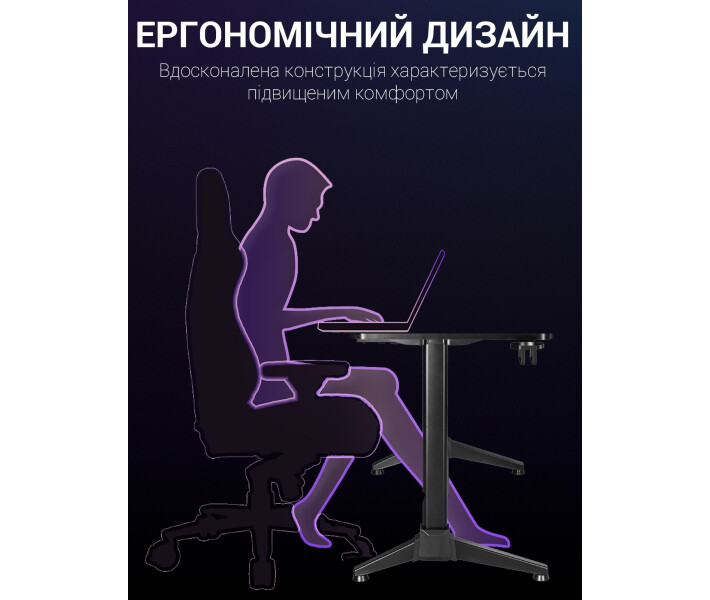 Фото - стол ПК Компьютерный стол GamePro GDC216 Black (GDC216)