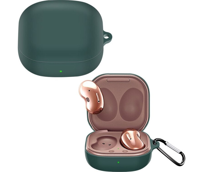 Фото - аксессуары для наушников Чехол Silicon BeCover для Samsung Galaxy Buds FE SM-R400 Dark Green (710092)