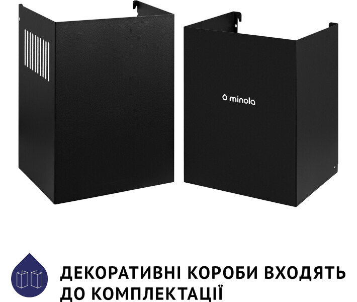 Фото - кухонную вытяжку Кухонная вытяжка Minola HDN 6124 BL LED
