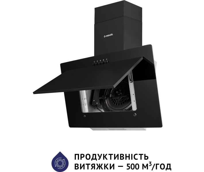 Фото - кухонную вытяжку Кухонная вытяжка Minola HDN 6124 BL LED