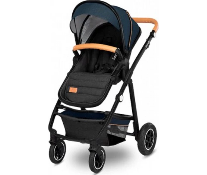 Фото - детскую коляску Универсальная коляска 3 в 1 Lionelo AMBER BLUE NAVY