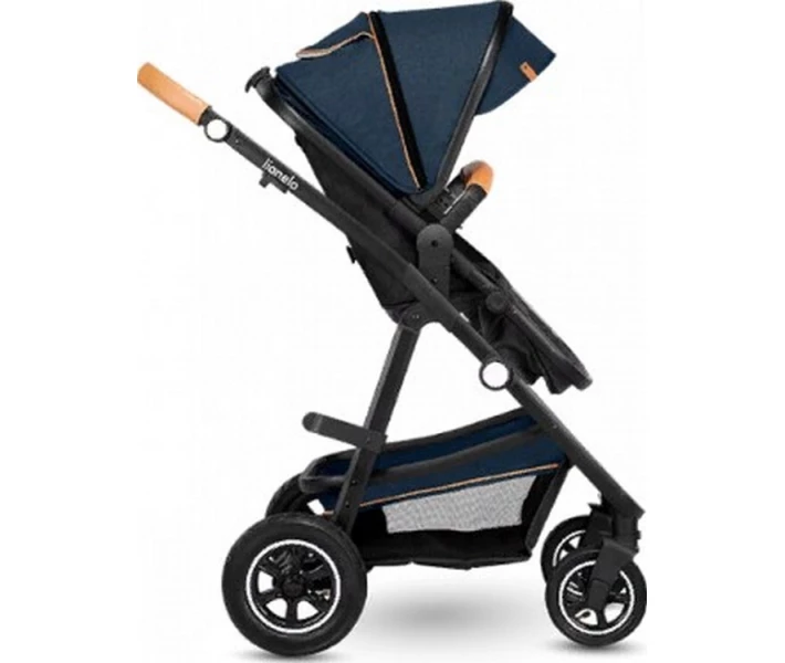 Фото - детскую коляску Универсальная коляска 3 в 1 Lionelo AMBER BLUE NAVY