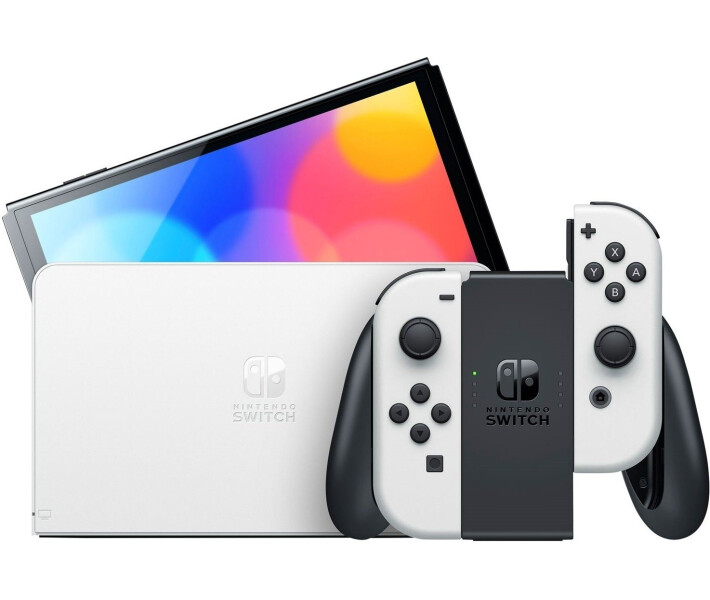 Фото - игровую консоль Игровая консоль Nintendo Switch OLED (белая)
