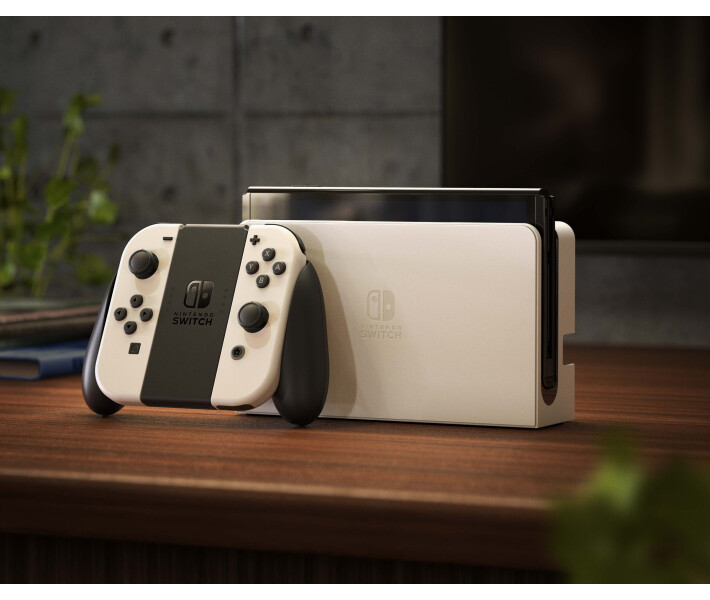 Фото - игровую консоль Игровая консоль Nintendo Switch OLED (белая)