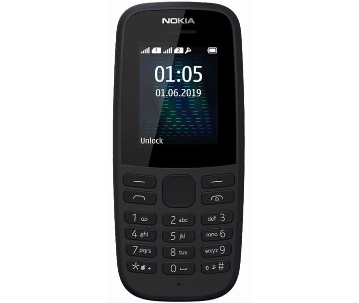 Фото - смартфон и мобильный телефон Nokia 105 DS TA-1174 2019 Black