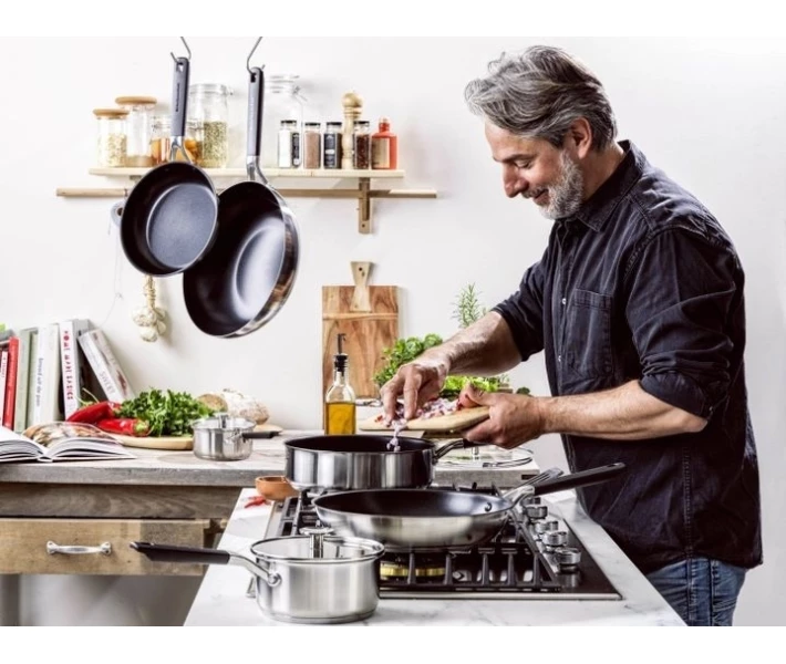 Фото - набор посуды Набор сковородок KitchenAidCSS, 20+24+28 см (CC005708-001)