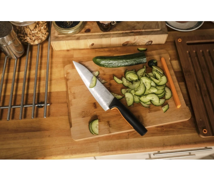 Фото - кухонный нож Кухонный нож поварской большой Fiskars Functional Form, 19,9 см (1057534)