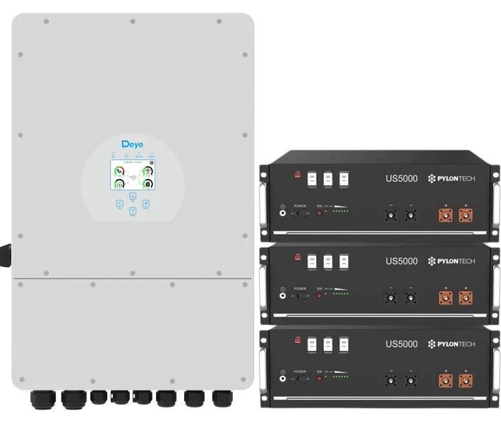 Фото - инвертор Гибридный Инвертор Deye SUN-10K-SG04LP3-EU WiFi 14,4 Кв*ч +3 Аккумуляторные батареи Pylontech US5000