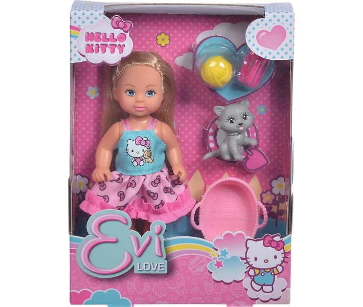 Фото - игрушку для девочки Кукла Simba Toys Эви Hello Kitty с Воспитанником и аксессуарами, 2 вида (9283015)