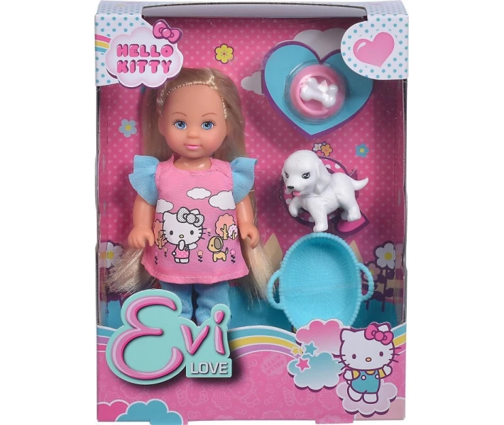 Фото - игрушку для девочки Кукла Simba Toys Эви Hello Kitty с Воспитанником и аксессуарами, 2 вида (9283015)