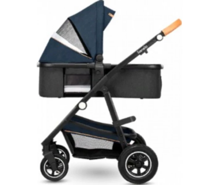 Фото - детскую коляску Универсальная коляска 3 в 1 Lionelo AMBER BLUE NAVY