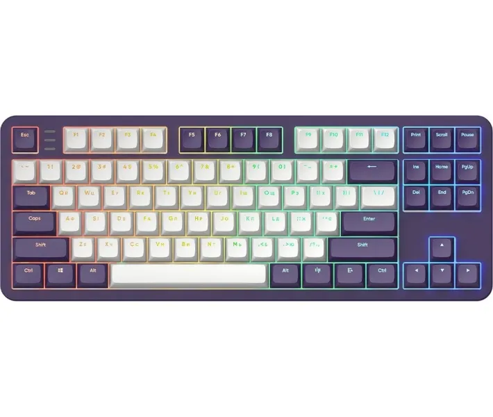 Игровая клавиатура DARK PROJECT ALU87 Violet ENG/UA (DPKB_VIOLET_