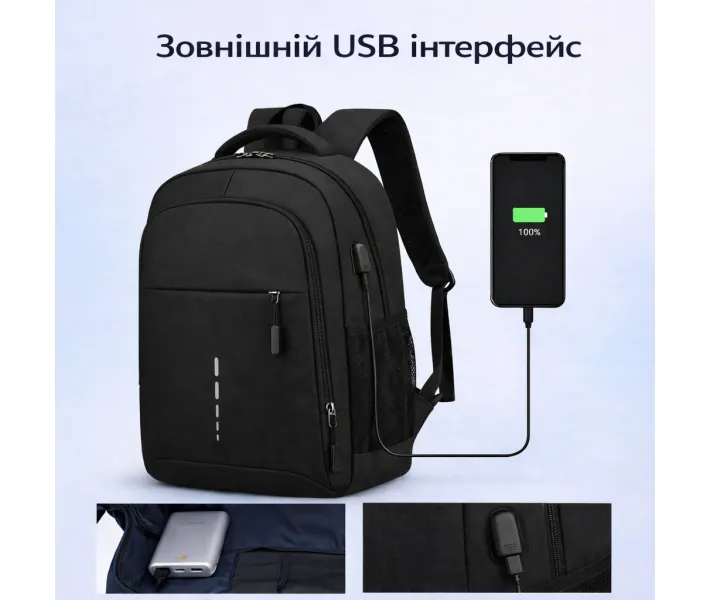 Рюкзак KLD IVSIONS Oxford 15,6“ (8002), черный купить в АЛЛО