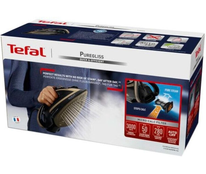 Фото - утюг Утюг Tefal PUREGLISS Coppertinto & Black FV8064E0