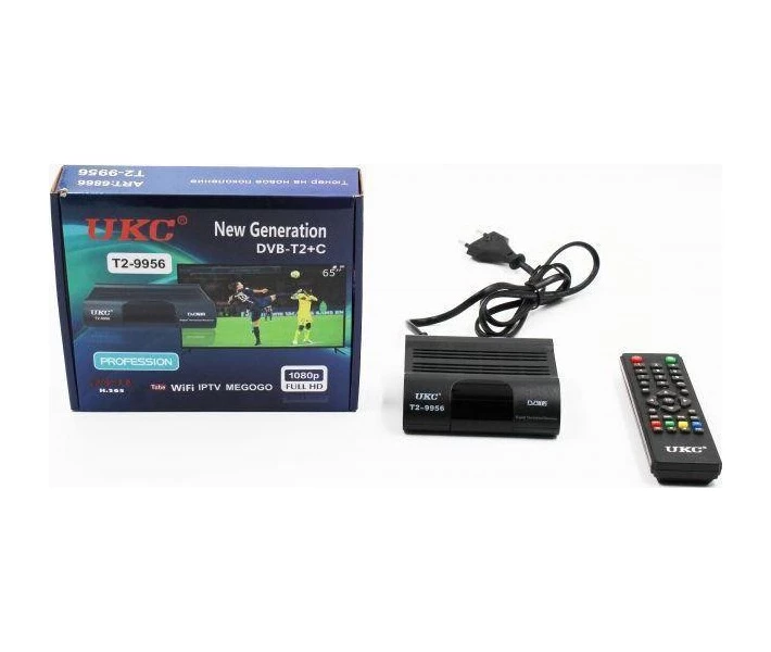Фото - ТВ-тюнер Тюнер UKC DVB-T2 9956 с Wi-Fi
