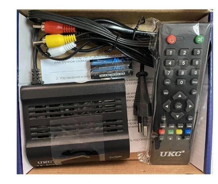 Фото - ТВ-тюнер Тюнер UKC DVB-T2 9956 с Wi-Fi