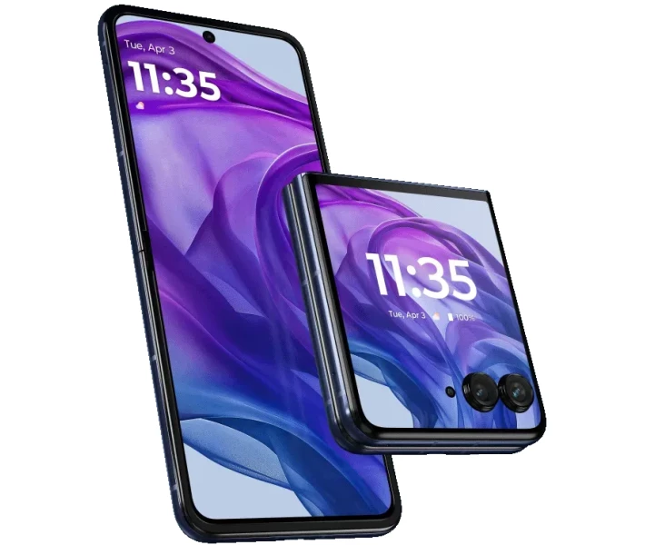 Фото - смартфон и мобильный телефон Moto Razr 50 ultra 12/512 Midnight Blue(PB1T0014RS)