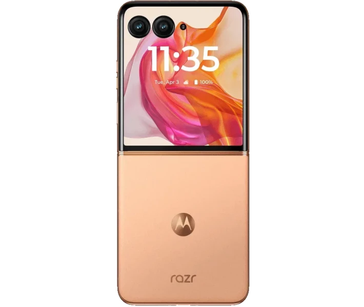 Фото - смартфон и мобильный телефон Moto Razr 50 ultra 12/512 Peach Fuzz (PB1T0060RS)  