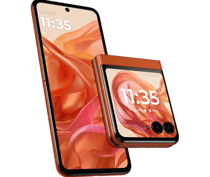 Фото - смартфон и мобильный телефон Moto Razr 50 8/256 Spritz Orange (PB200052RS)      