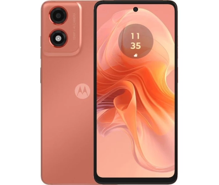 Фото - смартфон и мобильный телефон Moto G04 4/64 GB Sunrise Orange (PB150018UA)   