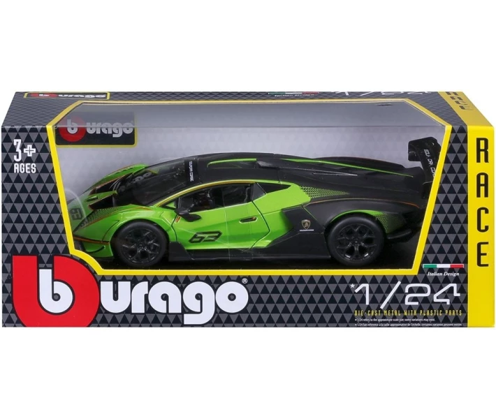 Фото - машинку, модель техники Автомодель Bburago Lamborghini Essenza SCV12 (18-28017)