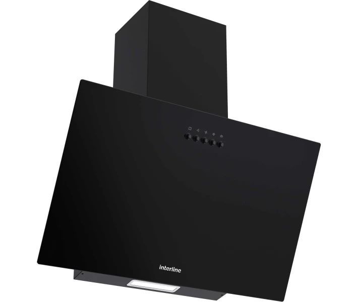 Фото - кухонную вытяжку Кухонная вытяжка Interline TEFFI SLIM BL A/60/GL/PB