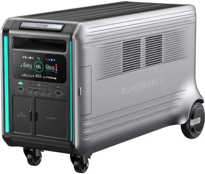 Фото - зарядную станцию Зарядная станция Zendure SuperBase V6400 / 3800W / 6438Wh / LiFePO4 (ZDSBV6400-GY-EU)