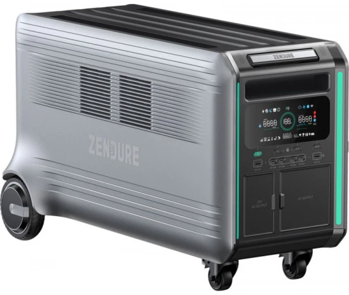 Фото - зарядную станцию Зарядная станция Zendure SuperBase V6400 / 3800W / 6438Wh / LiFePO4 (ZDSBV6400-GY-EU)