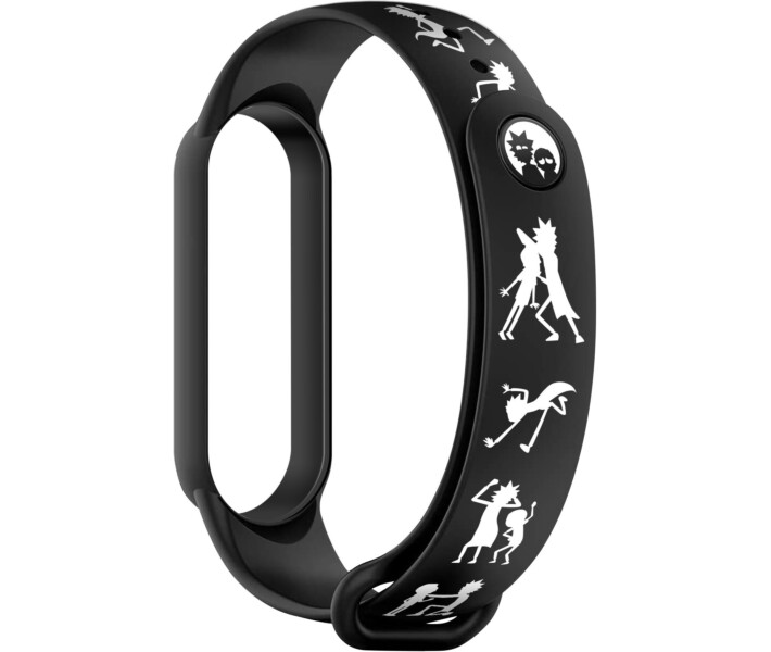 Фото - аксессуар к смарт-чсасам Ремешок ArmorStandart This is the Way для Xiaomi Mi Band 6/5 Throoper patern White (ARM59260)