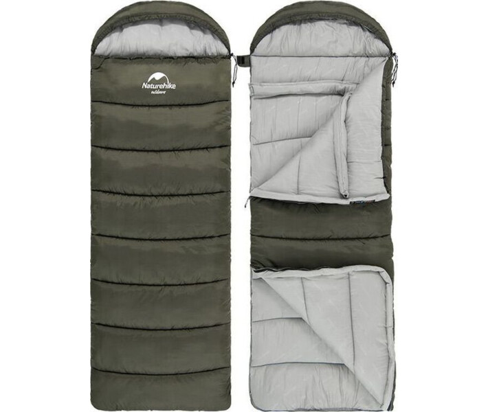 Фото - спальный мешек Спальные мешки  Naturehike U350 NH20MSD07, (1°C), правый зеленый (6927595767238-R)