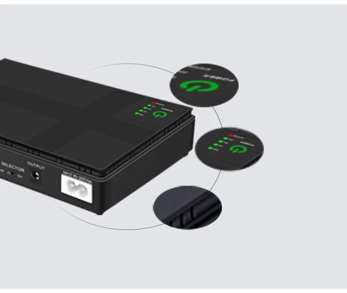Фото - power bank Источник бесперебойного питания Andes DC1018P 18W 8800mAh 12V/9V/5V для роутера