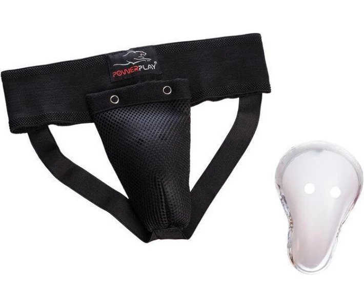 Фото - защиту для бокса и единоборств Защита паха PowerPlay 3029 черная L (PP_3029_L)