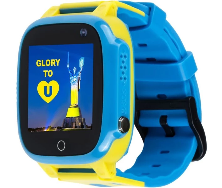 Фото - смарт-часы Смарт-часы для детей AmiGo GO008 GLORY GPS WIFI Blue-Yellow