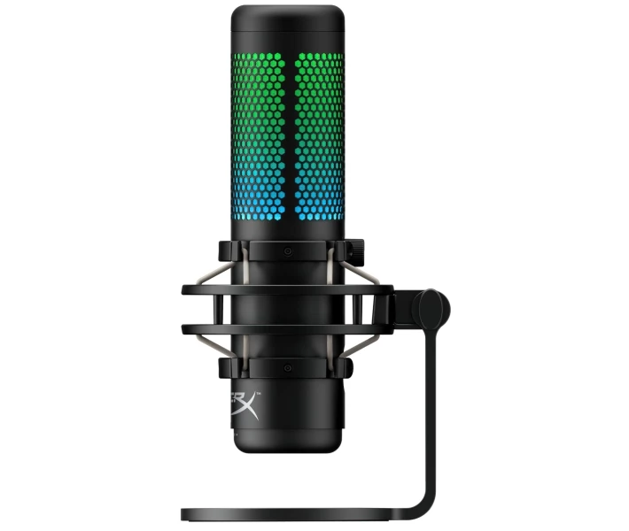 Фото - микрофон для караоке Микрофон HyperX QuadCast S Black (HMIQ1S-XX-RG,G/4P5P7AA) [67623]