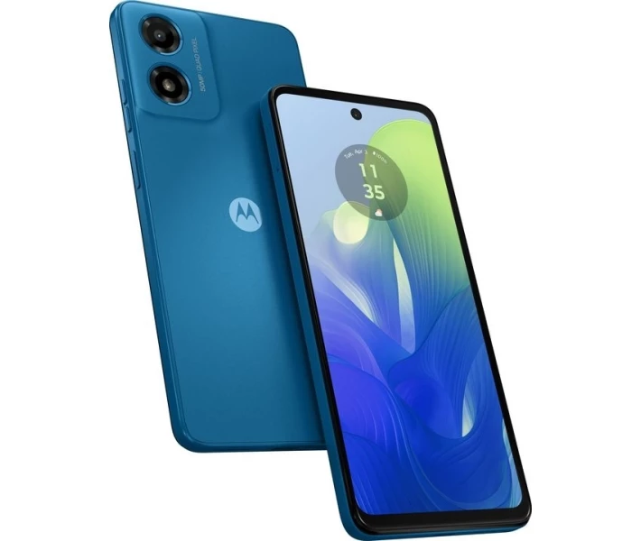 Фото - смартфон и мобильный телефон Moto G04s 4/128 GB Satin Blue (PB360042UA)