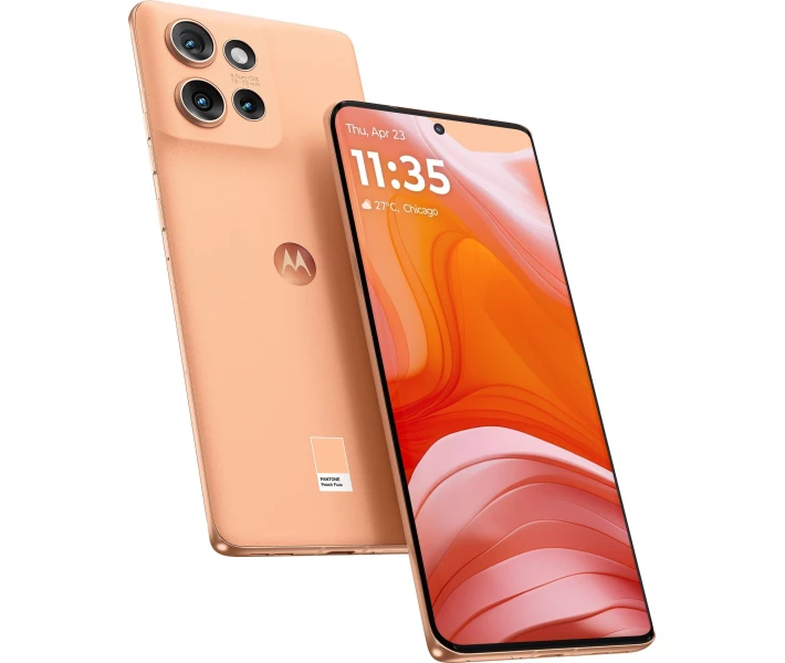 Фото - смартфон и мобильный телефон Moto Edge 50 12/512 Peach Fuzz (PB2U0011RS)        